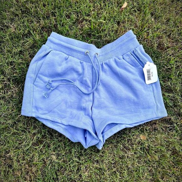 Champion Pants - Blue, Womens Champion Reverse Weave Athletic Shorts